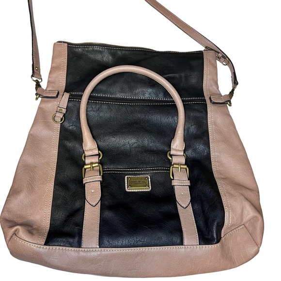 Nine West Battleship Foldover Satchel - Picture 4 of 12